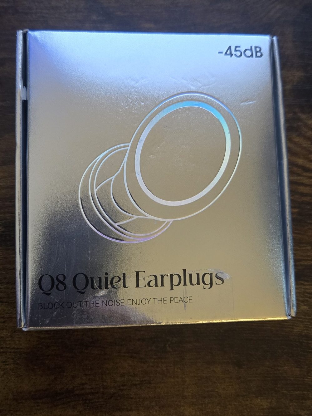 Quiet Earplugs - Silver Noise-Reducing Ear Protection